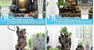 Tư vấn mẫu thác nước trang trí sân vườn đẹp, hợp phong thủy